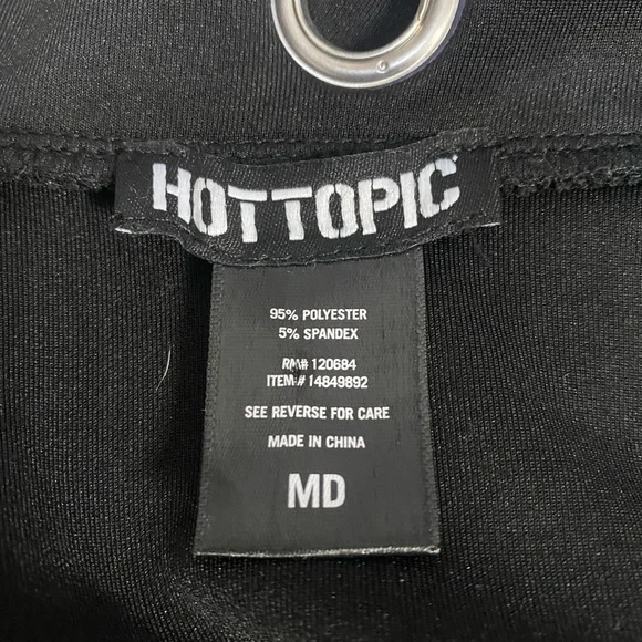 Black HOTTOPlC
Ring Skater Skirt - Picture 8 of 9